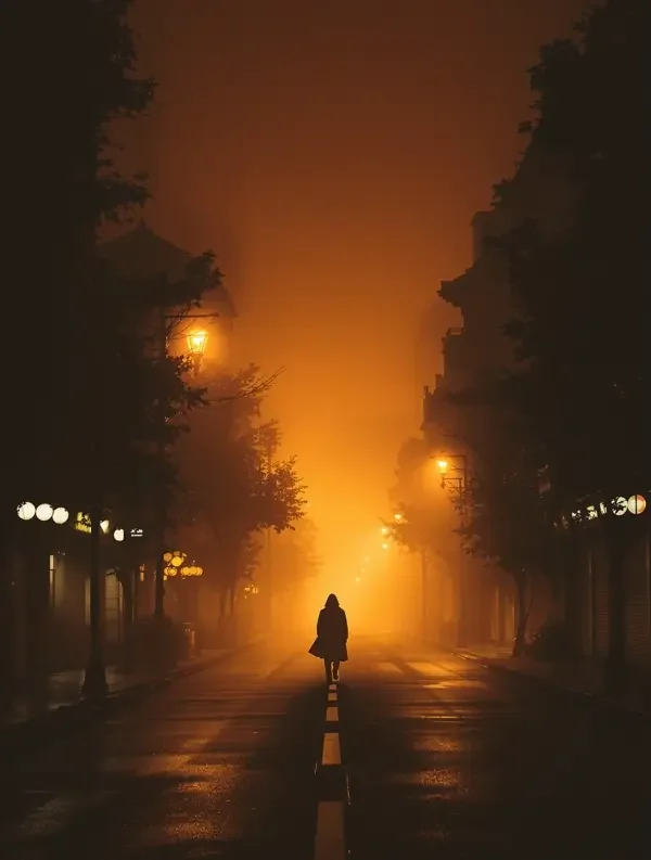 暗涌短剧封面海报，悬疑题材